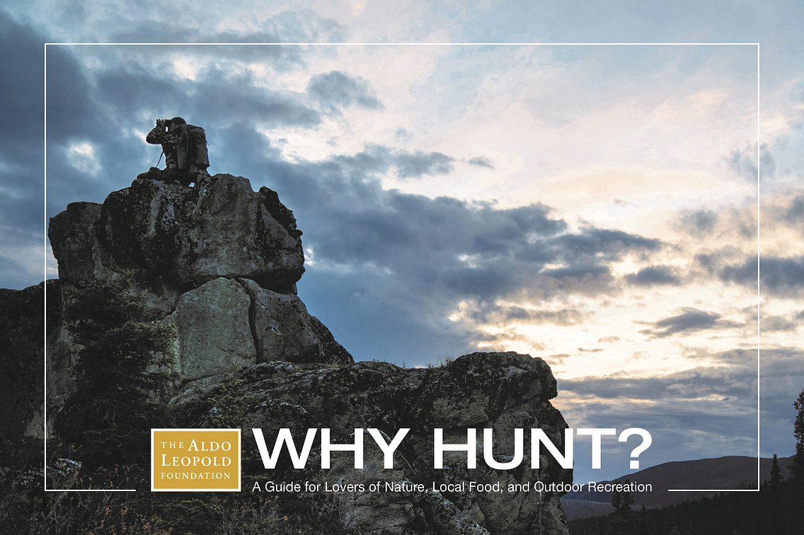 Photo of book titled Why Hunt?