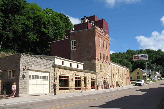 The restored Potosi Brewery