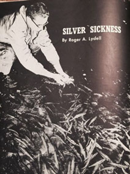 old publication cover with smelt fisheries photo