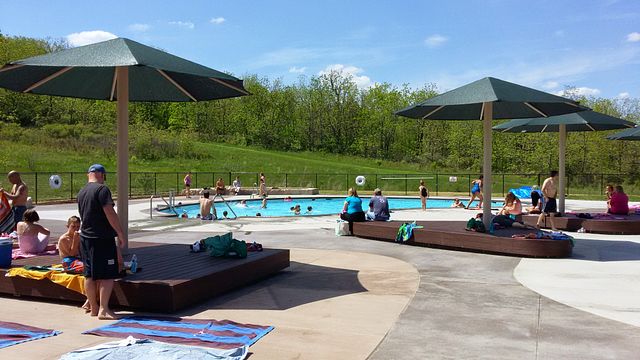 Swimming Pool and Splash Pad, Blue Mound State Park