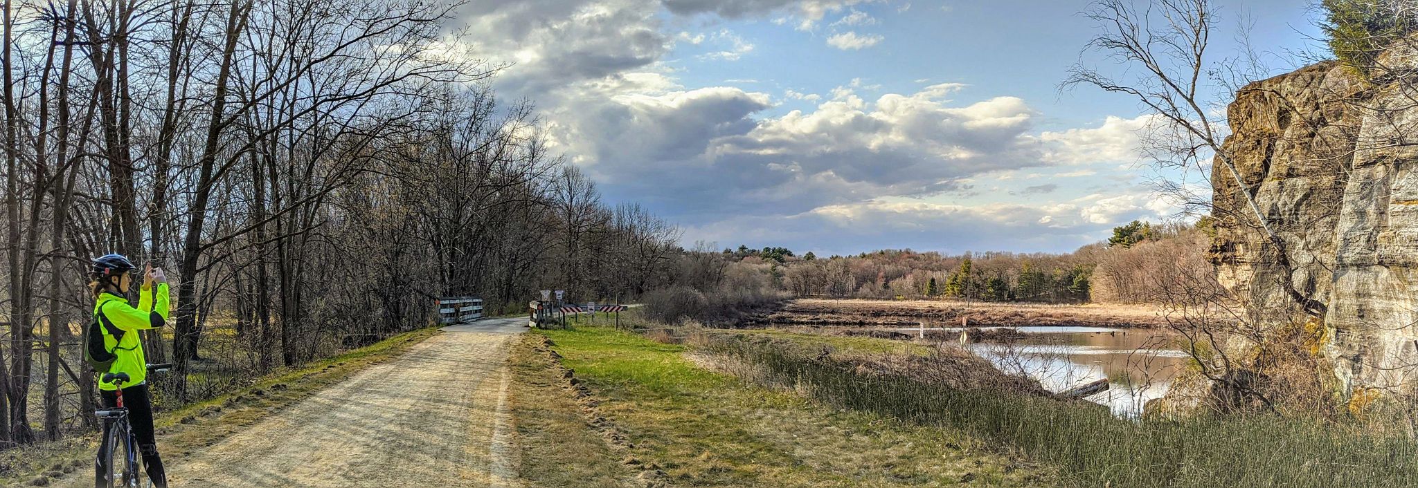 Biking the 400 trail