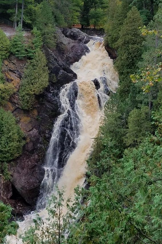 Big Manitou Falls at Pattison State Park