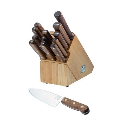 Chicago Cutlery® Walnut Tradition 14-piece Block Set