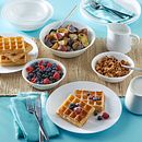 Winter Frost White 10-piece Dinnerware Set, Service for 4