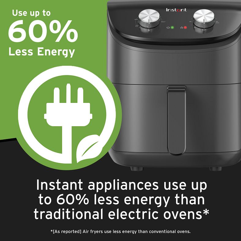 Instant® Essentials 4quart Air Fryer Instant Home