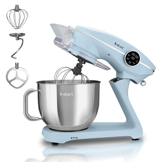 KitchenAid 5-Quart Stand Mixer Glass Bowl Ice Blue