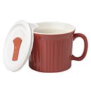 20-ounce Brick Red Meal Mug™ with Lid