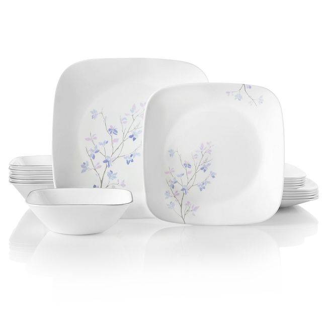 Square Jacaranda 18-pc Dinnerware Set
