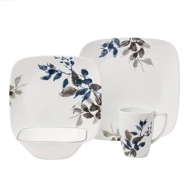 Boutique Kyoto Night 16-pc Dinnerware Set