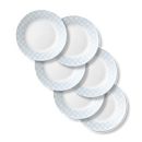 Farmstead Blue 11" Dinner Plates, 6-pack