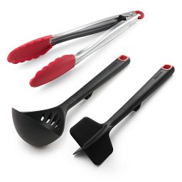 Instant Pot Starter Tool 3-piece Set: Mash, Ladle, Tongs