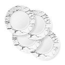 Stone Grey 11” Dinner Plates, 4-pack