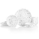 Terrazzo Rosa 18-piece Dinnerware Set, Service for 6