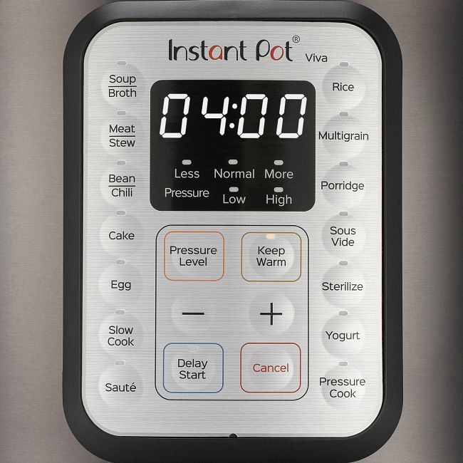 Instant Pot® Viva™ 6-quart Multi-Use Pressure Cooker, Black