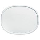 French White Oval Plastic Lid for 2.5-quart Baking Dish