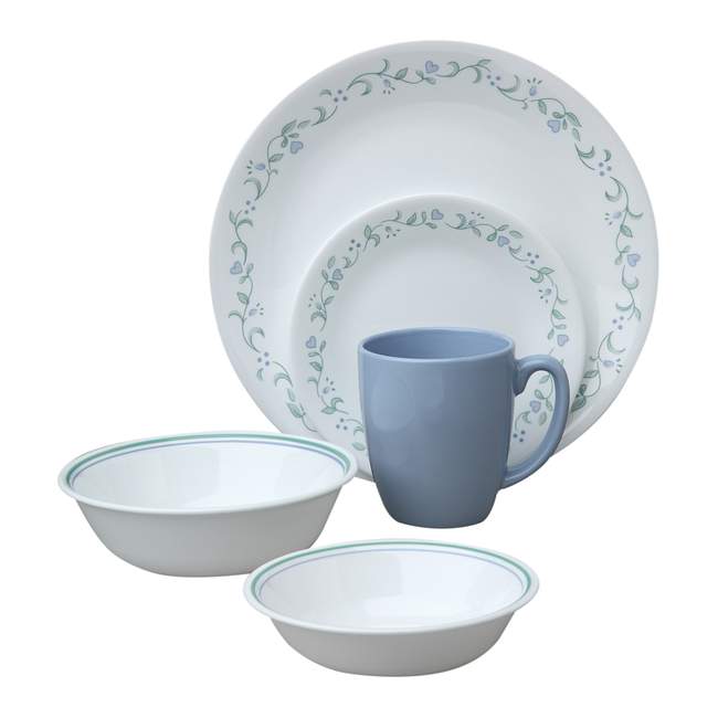 Country Cottage 30-piece Dinnerware Set, Service for 6