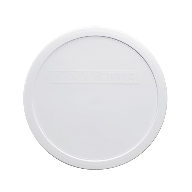 French White Plastic Lid for 2.5-quart Baking Dish