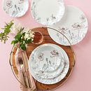 Poppy Print 16-piece Dinnerware Set, Service for 4