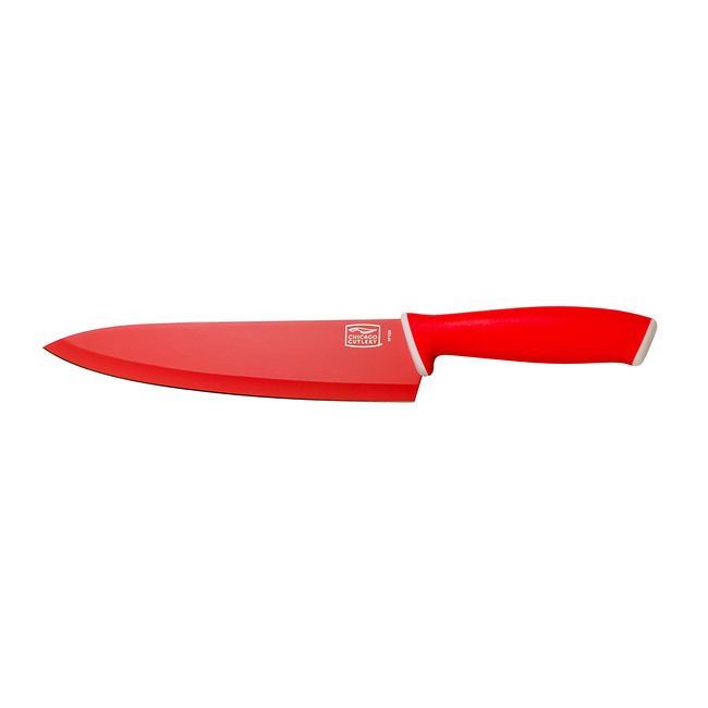 Vivid 8” Chef Knife, Red