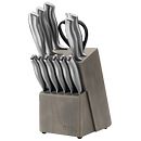 Chicago Cutlery 19-Piece Insignia Steel Knife Block with In-Block Sharpener  and Cutting Board (As Is Item) - Bed Bath & Beyond - 18127647