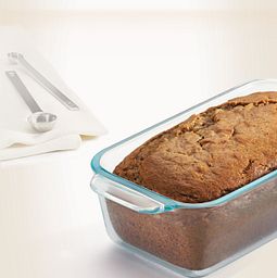 8" Square Baking Dish with Bread 