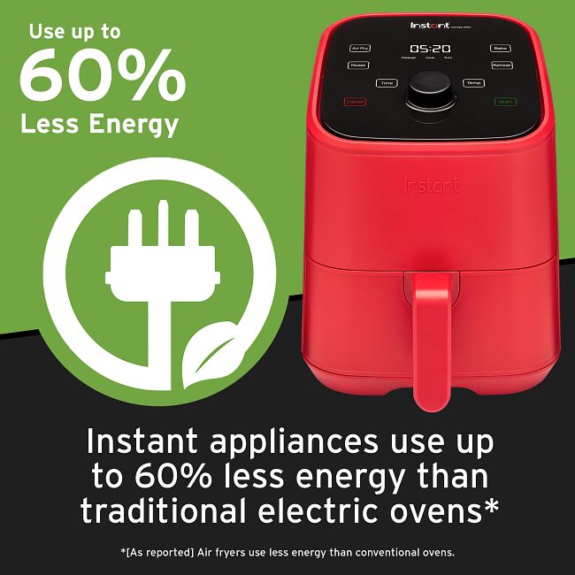 Instant™ Vortex® Mini 2-quart Air Fryer, Red