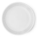 Livingware Bayside Dots 8.5" Plate, Gray