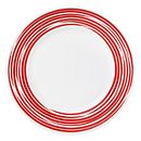 Boutique Brushed 16-pc Dinnerware Set, Red