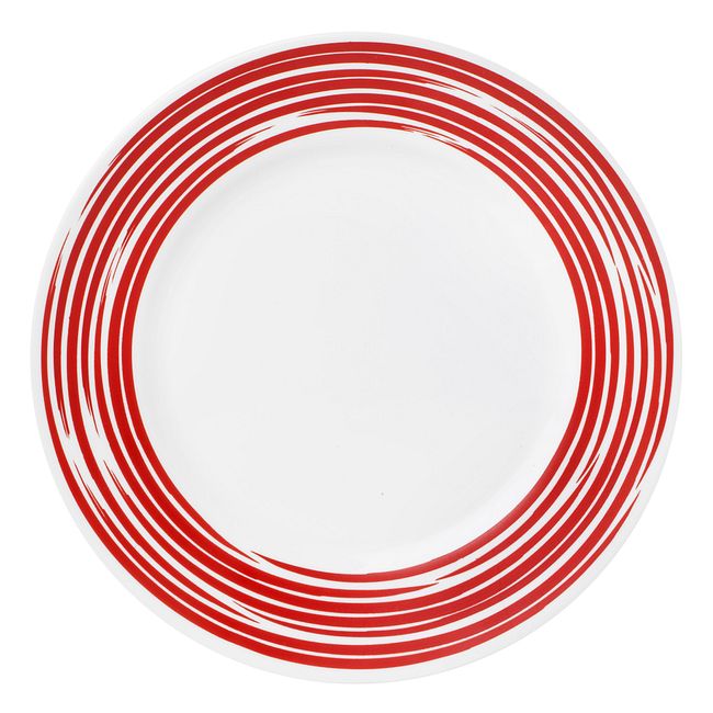 Boutique Brushed 16-pc Dinnerware Set, Red