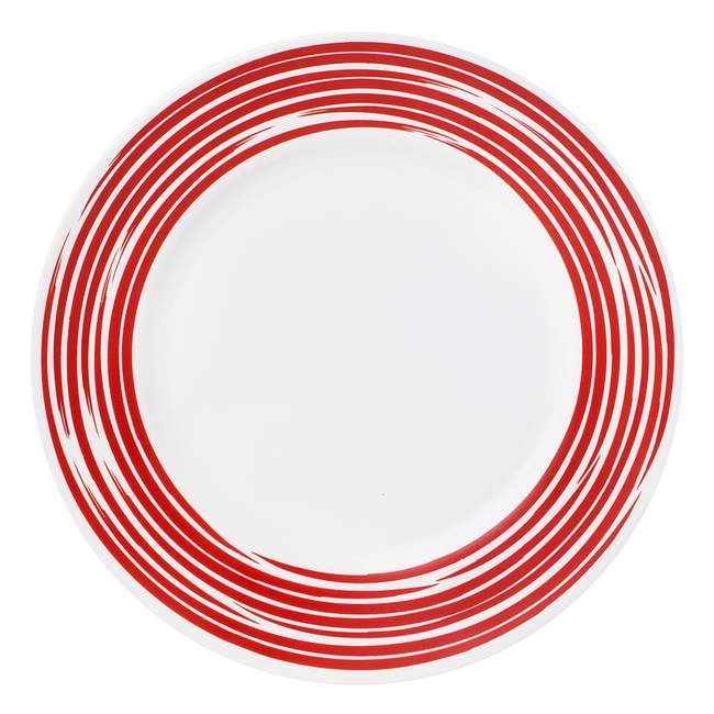 Boutique Brushed 16-pc Dinnerware Set, Red