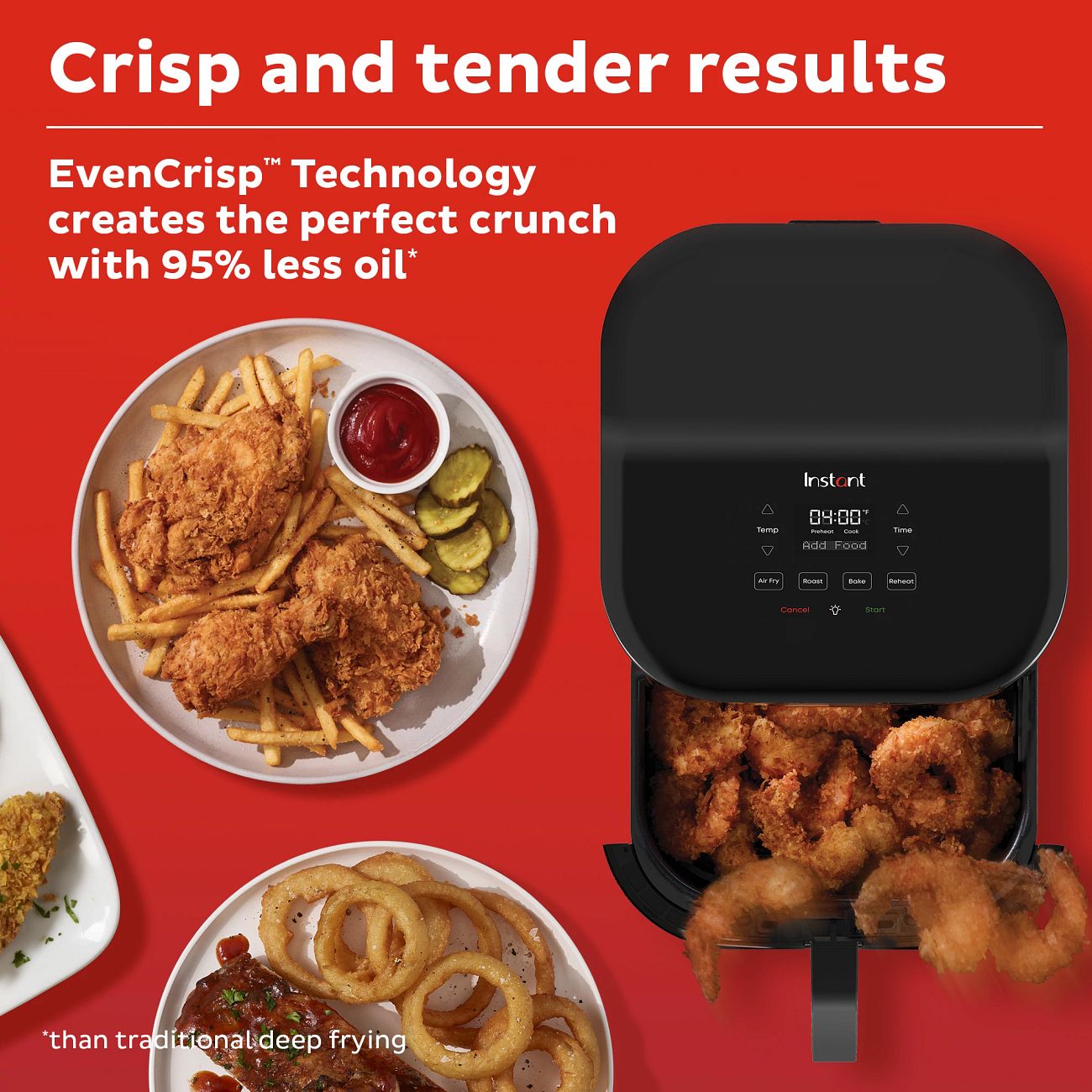Instant® Vortex™ 5quart Air Fryer with ClearCook Instant Home