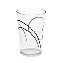 Simple Lines 8-ounce Acrylic Drinking Glass