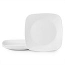 Boutique Vivid White 9" Plate Set, 4-pk