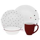 Polka Dottie 16-piece Dinnerware Set, Service for 4
