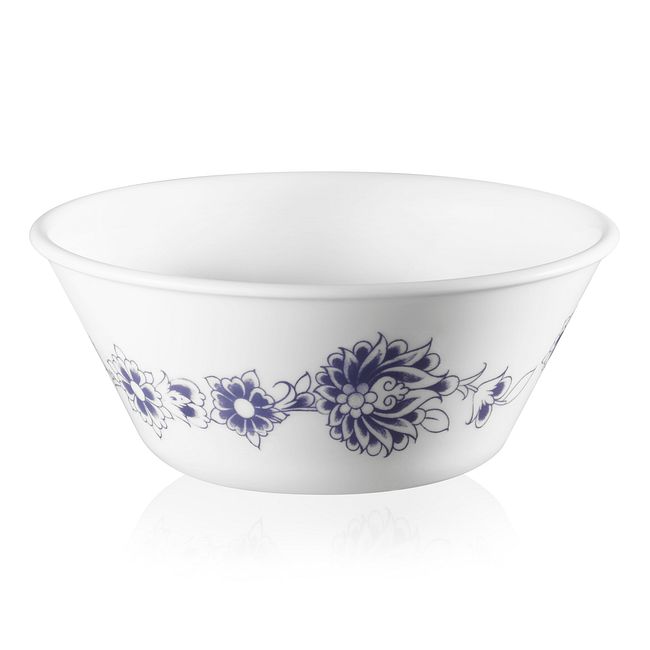 Indigo Blooms 16-piece Dinnerware Set, Service for 4