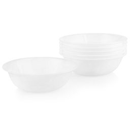 Winter Frost White 18-ounce Bowls, 6-pack