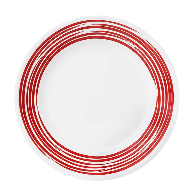 Boutique Brushed 16-pc Dinnerware Set, Red