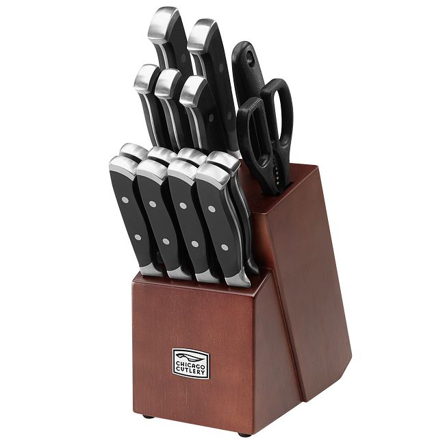 Chicago Cutlery Precision Cut 15-Piece Knife Block Set