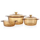 5-piece Dutch Oven Cookware Set with 5-liter Stewpot