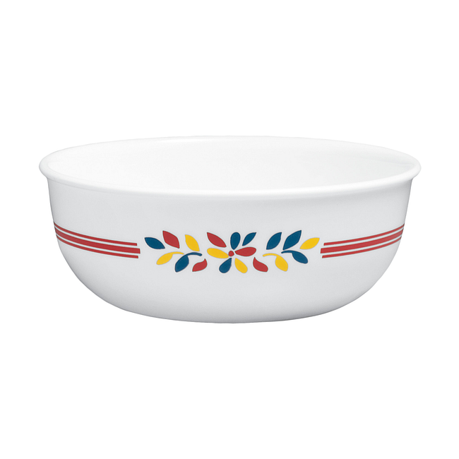 Prairie Garden Red 16-piece Dinnerware Set, Service for 4