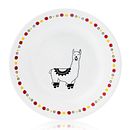 Falalala Llama Benny 6.75" Appetizer Plate