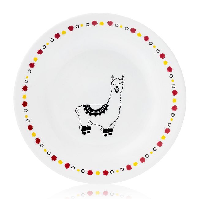 Falalala Llama Benny 6.75" Appetizer Plate
