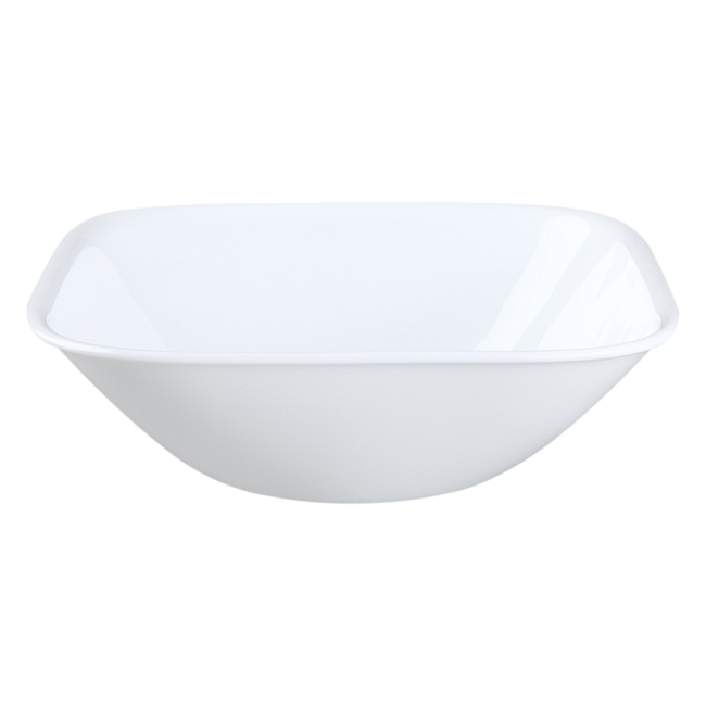 Square Pure White 18-pc Dinnerware Set