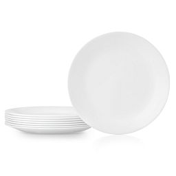 Corelle Winter Frost White 10.25" Dinner Plates, 8-pack