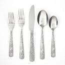 Conquest Sand 20-pc Flatware Set