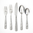 Conquest Sand 20-pc Flatware Set