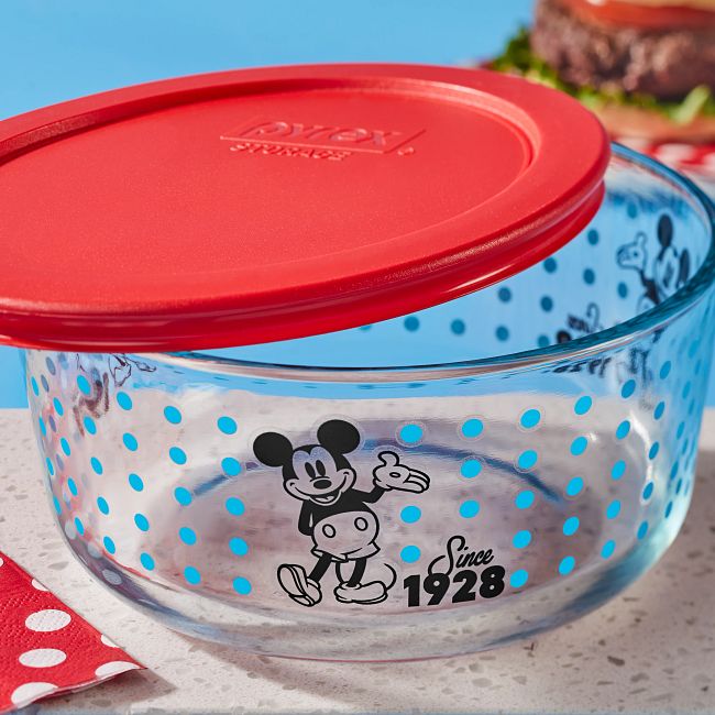 4-cup Decorated Storage: Mickey Mouse - Since 1928