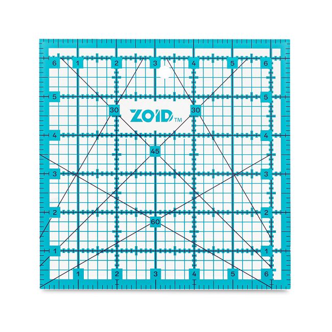 Reversible Acrylic Ruler, 6.5” x 6.5”