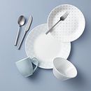 Farmstead Blue 16-piece Dinnerware Set, Service for 4