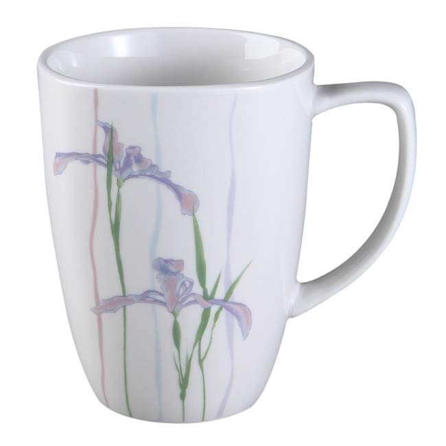 Square Shadow Iris 16-Pc Dinnerware Set